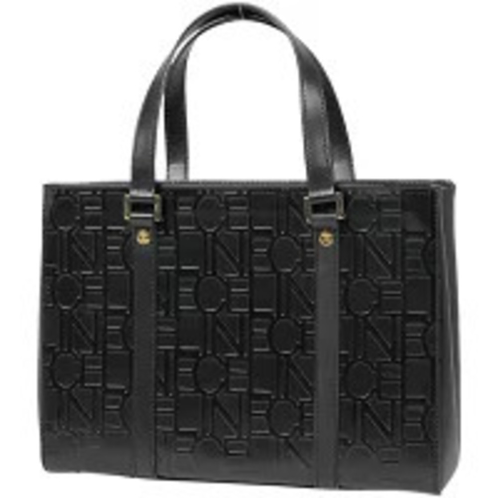 Celine Handbag Leather Black